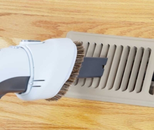 vacuuming vents, clearing vents helps save energy