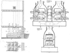 the original 1919 patent of the gas furnace